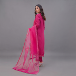 Fuchsia Radiance Embroidered Suit Set