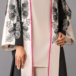 Noir Bloom Open Co-Ord Set