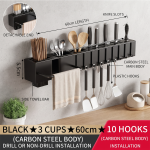 Manufacturer Supplies Kitchen Knife Holder, Punch-Free, Thickened Multifunctional Chopstick Holder