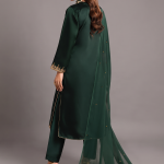 Emerald Royale Embroidered 3-Piece Suit