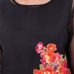 Noir Blossom Elegance Ensemble