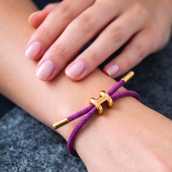 Orenoor Rope Bracelet - Mauve Pink
