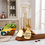 Luxury Kitchenware Set Ceramic Stainless Steel