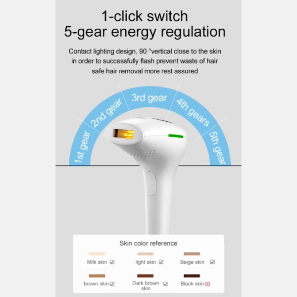 Professional IPL Laser Hair Removal Device