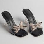 Ethereal Bloom Crystal Heels