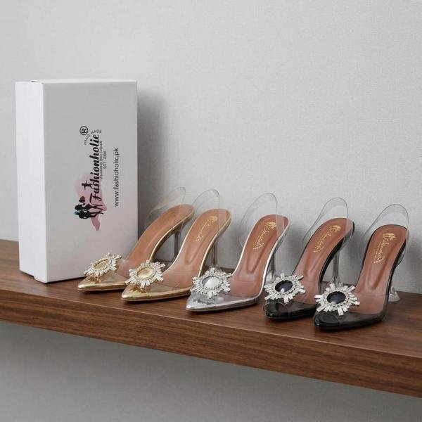 Transparent Heel Women