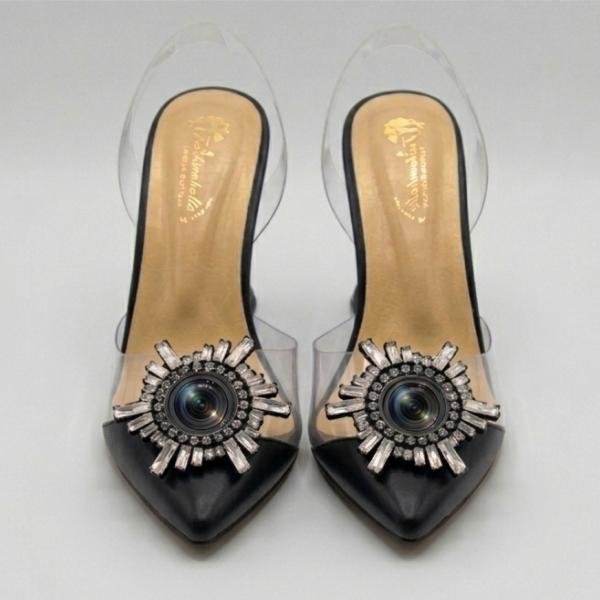 Transparent Heel Women