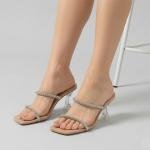 Transparent Heeled Shoes