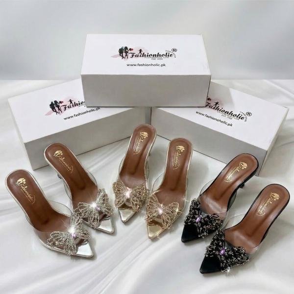 Butterfly Transparent Sandals