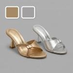 Golden Stiletto Heels For Women