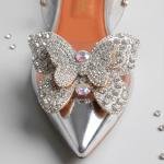 Butterfly Transparent Cinderella Sandals