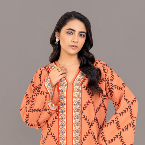 Apricot Grace Printed Set