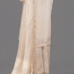 Off-White Minimalist Embroidered Co-ord Set