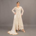 Moonlit Champagne Embellished 3-Piece Luxury Suit