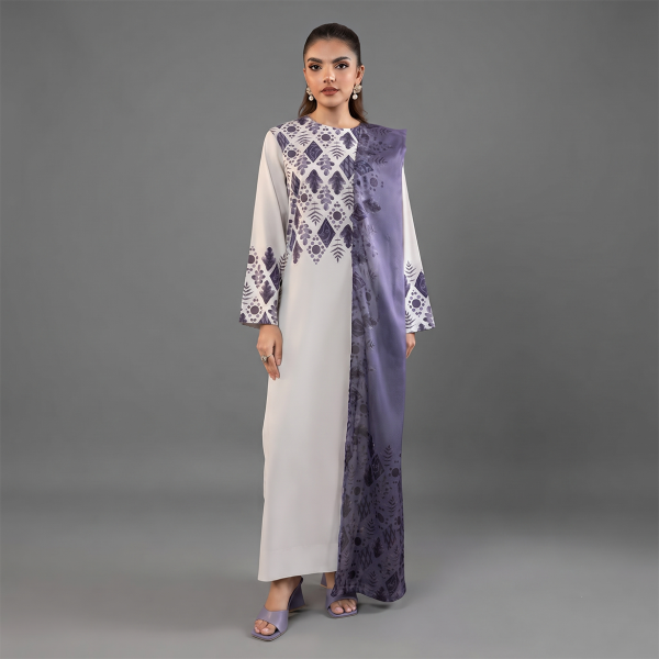 Lavender Royale Printed Suit
