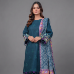 Twilight Teal Elegance 3-Piece Suit