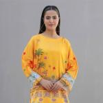 Sunshine Yellow Digital Print Co-Ord Set