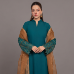 Emerald Royale Embroidered 3-Piece Suit