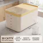Cabinet Rice Bucket Household Large-Capacity Sealed Insect-Proof and Moisture-Proof Edible Grade Rice Tank