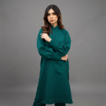 Elegant Emerald Green Minimalist Suit