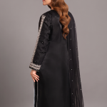 Midnight Noir Embroidered 3-Piece Suit