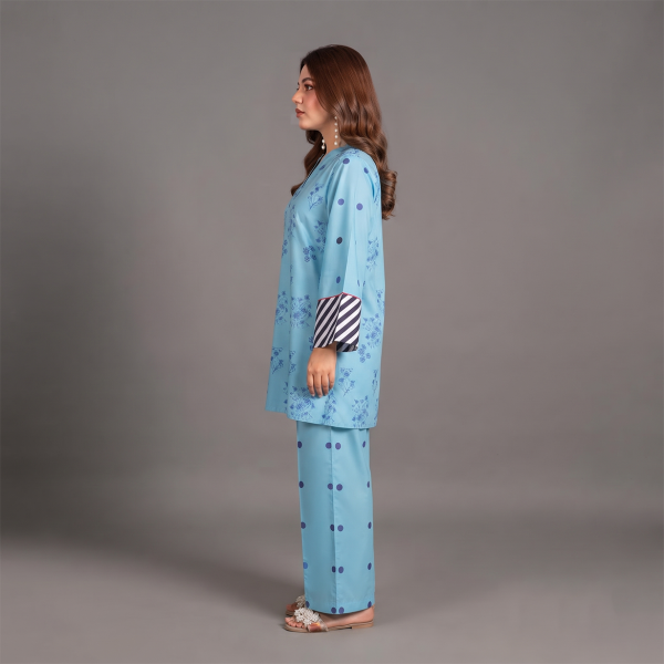 Sky Blossom Printed Co-Ord Set