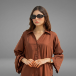 Women's Chic Chocolate Brown Co-ord Set
