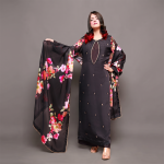 Black Floral Dress