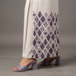 Lavender Royale Printed Suit