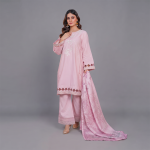 Blush Petal Grace 3-Piece Suit