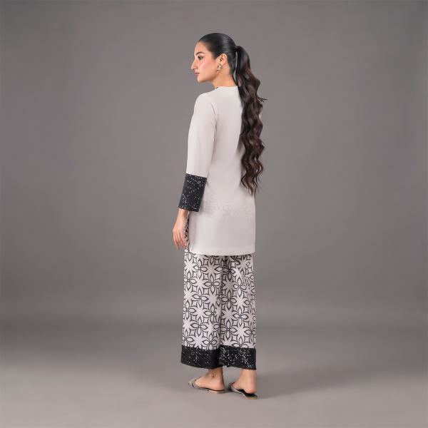 Black & Ivory Luxe Co-Ord