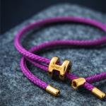 Orenoor Rope Bracelet - Mauve Pink