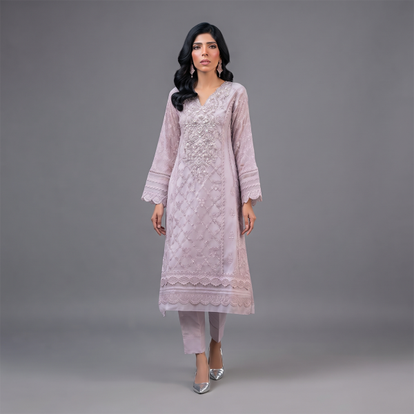Deep Purple Embroidered Suit