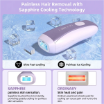 Sapphire Lens Cooling IPL 2.0 Fast Flash — Painless Hair Removal Device