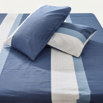 Ocean Cotton Double Bedsheet With Pillow Set