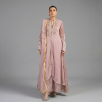 Radiant Emerald Embroidered Formal Ensemble