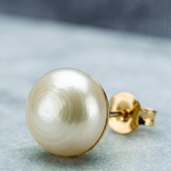Orenoor Pearl Stud Earrings