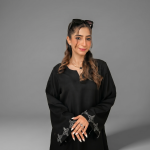 Elegant Embroidered Black Abaya with Minimalist Wide-Sleeve Detail