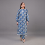 Azure Blossom Printed Co-Ord Set