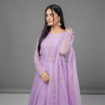 Lilac Whisper Grace Maxi Suit
