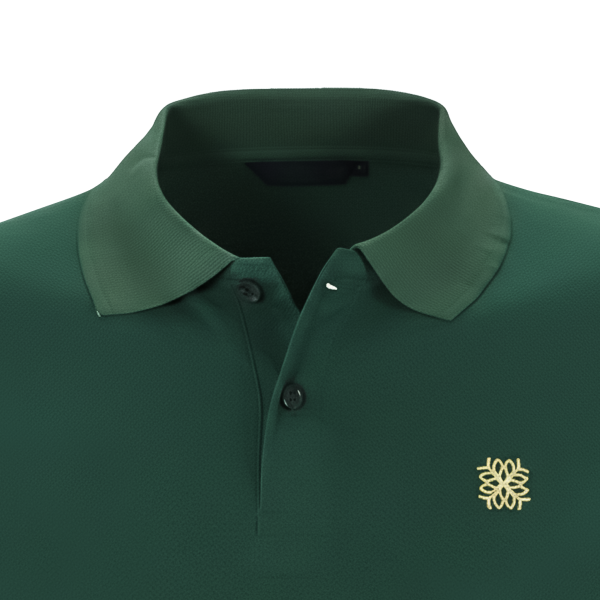 Aruba Green Polo Shirt-Premium Cotton Casual Wear