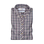 Light Red Green Tartan Casual Shirt