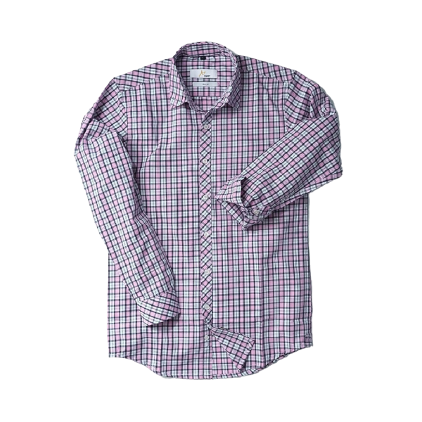 Light Purple Plaids Casual Shirt