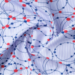 Purple Curve Printed Casual Shirt